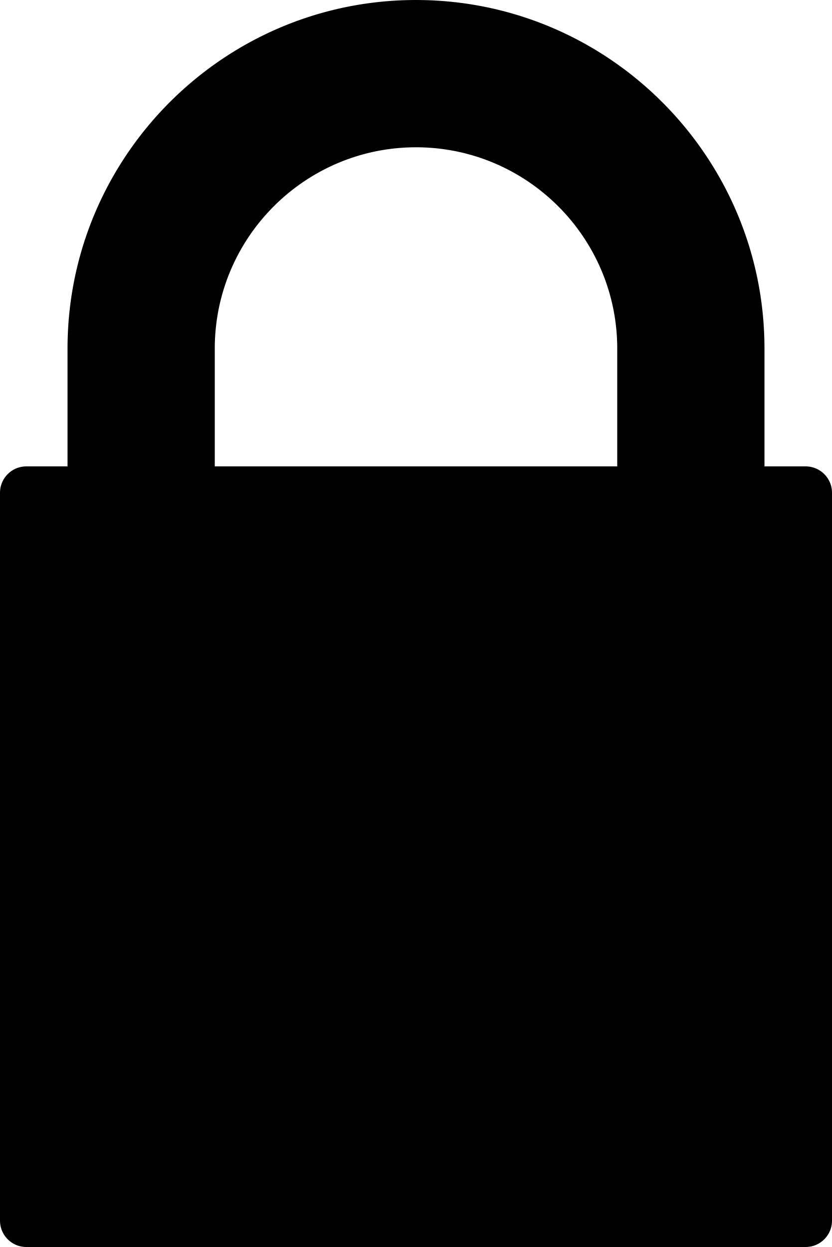 Lock Closed Padlock Silhouette Craft Design Svg File Free Vectors